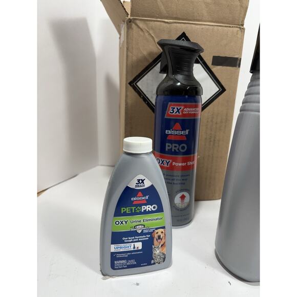 BISSELL Professional Formula Kit for Upright Carpet Cleaning 4 Piece Set Oxy Max - Picture 2 of 5